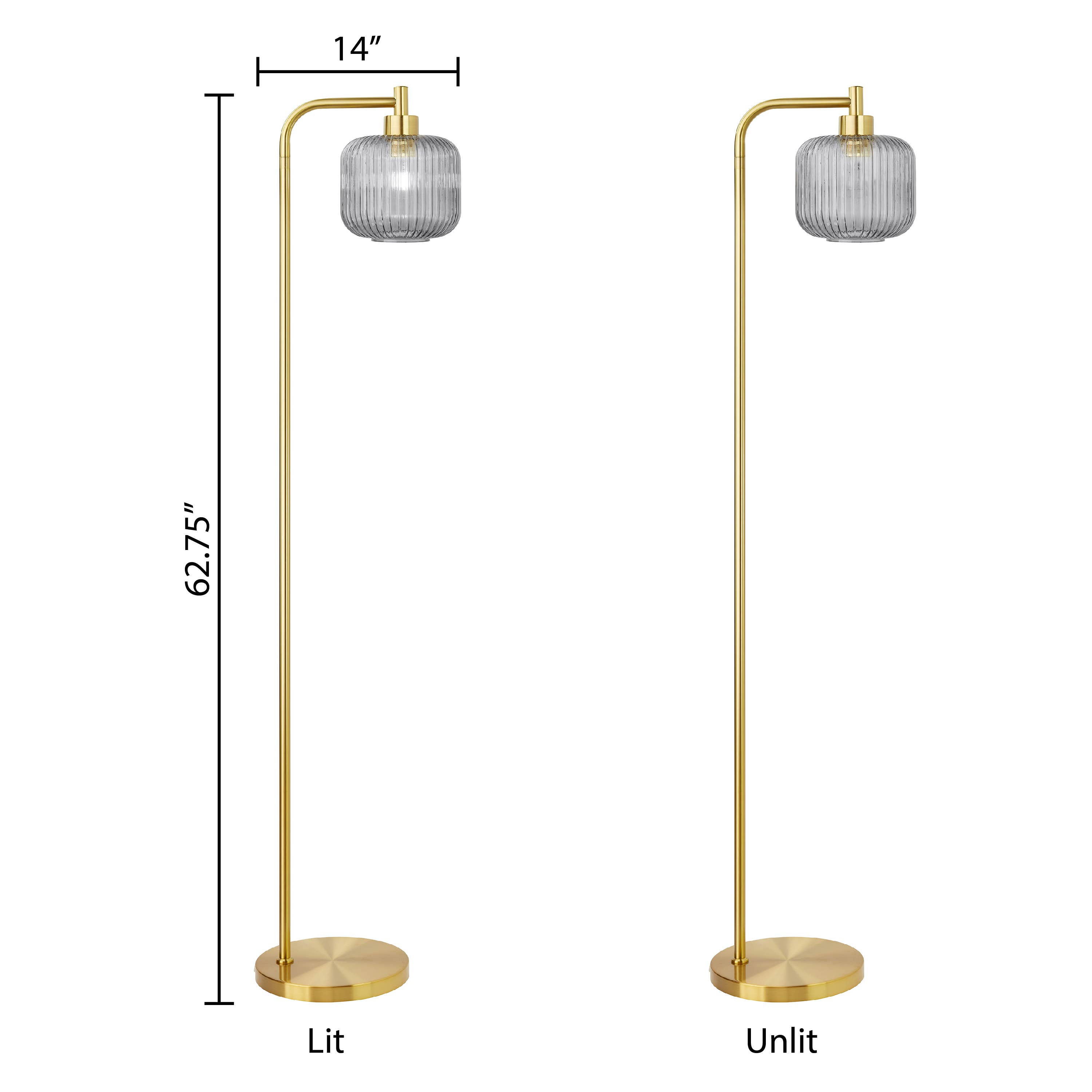River of Goods - Wholesale Floor Lamp - 63"H Rowan Globe Shade Floor Lamp25