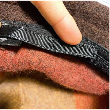 Comfortarians – Großhandel Bucket Hat – Damen – Verstellbarer Beutelhut für Damen, Wolle, Farbblock, FW8