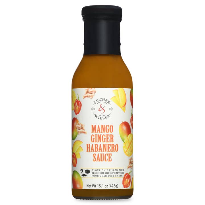 Mango Ginger Habanero Sauce for wholesale by Fischer & Wieser