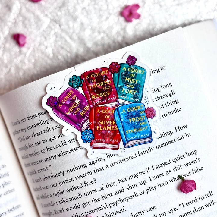 Marque-page magnétique ACOTAR pour la vente par Posh Paperie