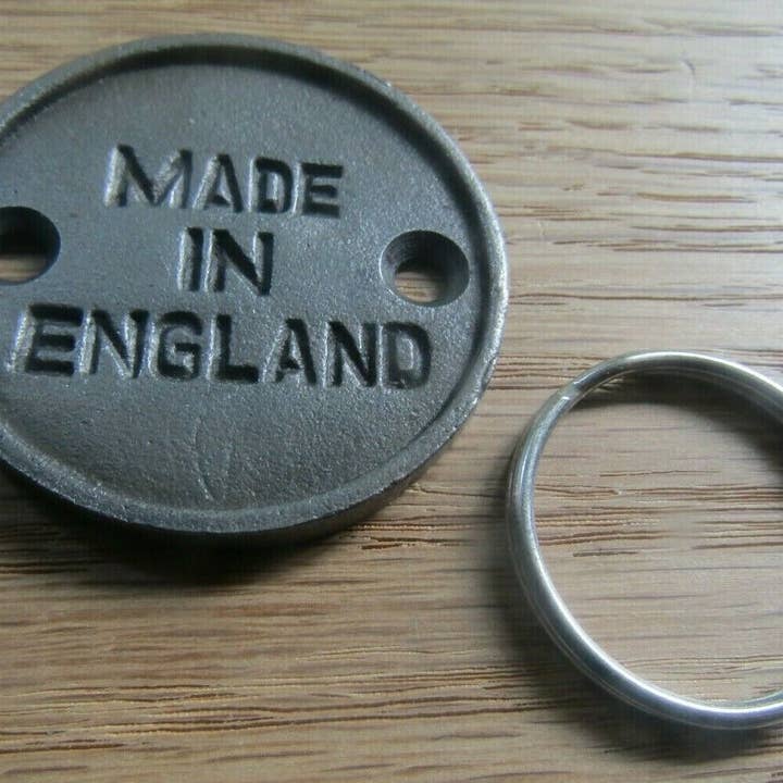 Made in England Cast Iron Key Ring for wholesale by IronmongeryWorld