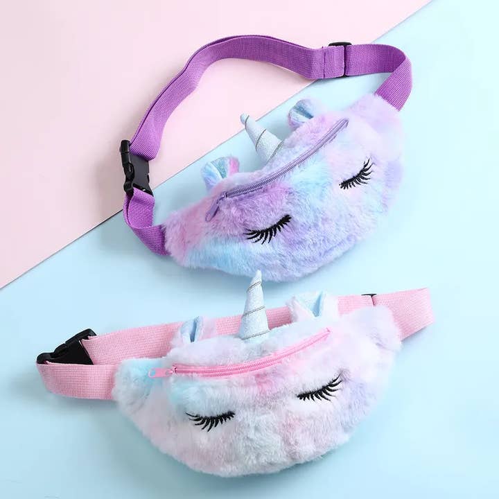 Sweet Cherry Sky – Engroshandel Bæltetaske – til børn – Unicorn Fanny Pack Crossbody-taske til børn
