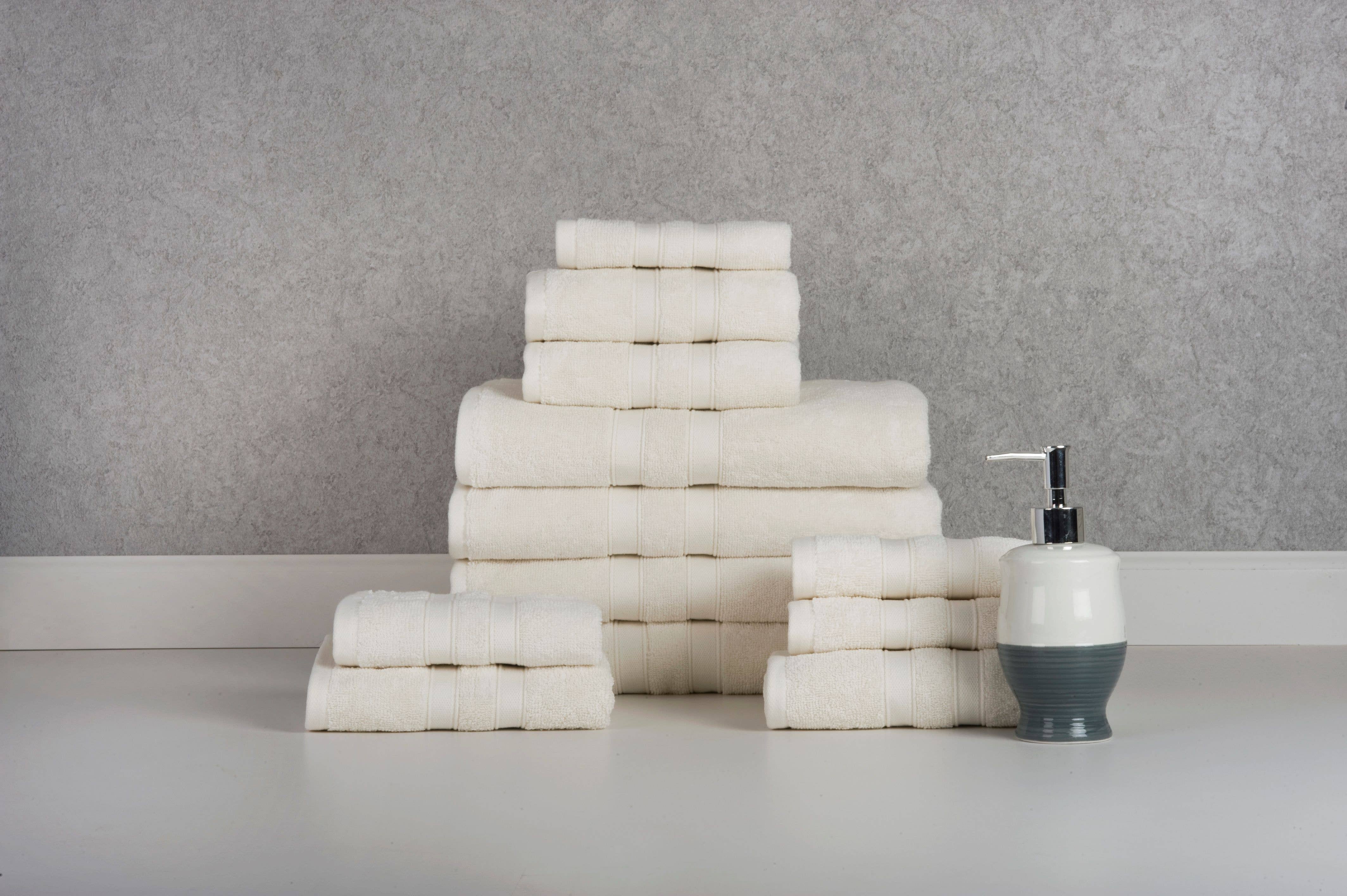 Bed Bath Fashions - Wholesale Towel Set - Bibb Home 12 Piece Egyptian Cotton Towel Set4