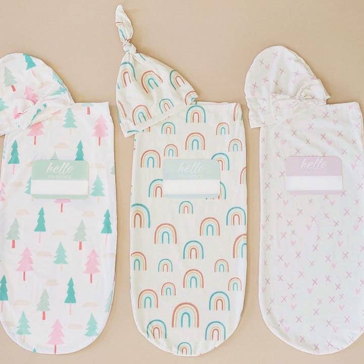 Itzy Ritzy - Wholesale Clothing Set - Baby - *OUTLET* Cutie Cocoonâ„¢ Matching Cocoon & Hat Sets