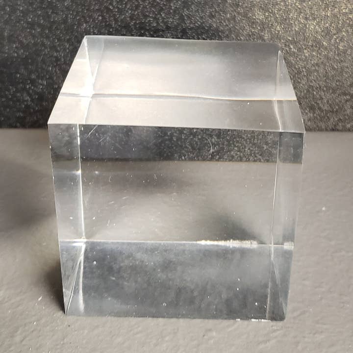 Plasticmart - Wholesale Craft Supplies - Acrylic Cubes Solid, 1.25" , 10 Pack0