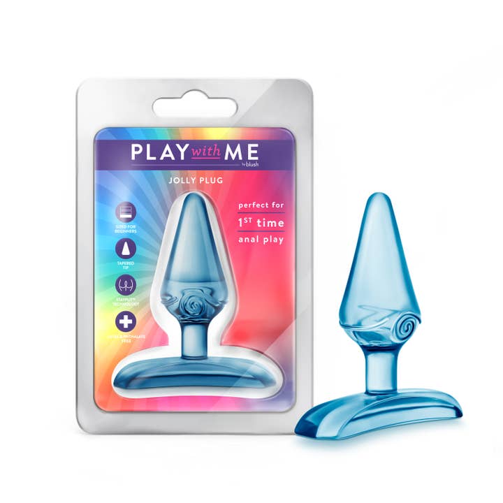 Blush - Wholesale Sex Toy - Play With Me - Jolly Plug - Beginner's 2.75" Anal Butt Plug2