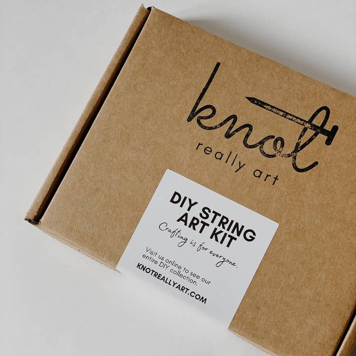 Knot Really Art - Vendita all'ingrosso Kit per lavoretti fai da te - Kit artistico per corde fai-da-te Pilea Plant5