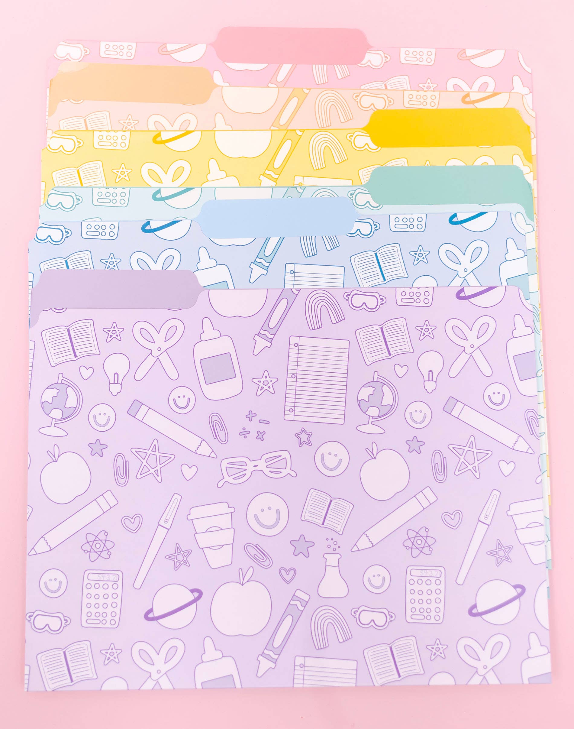 Callie Danielle - Wholesale Folders - Classroom Icons File Folder Set3