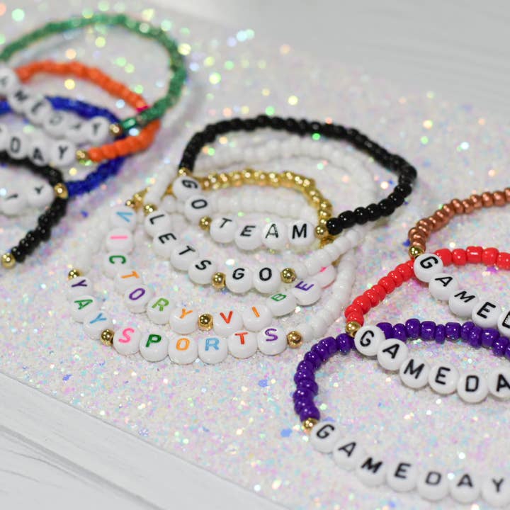 Shop Hotline - Wholesale Beaded Bracelet - Gameday Beaded Bracelets
