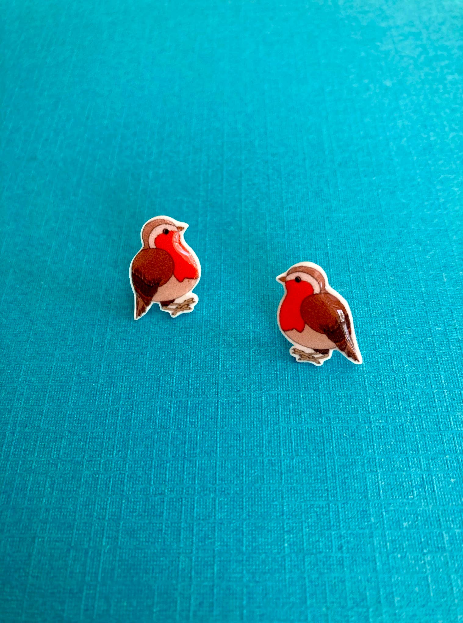 RatBeanKat – wholesale Stud/post earrings – Little robin earrings2