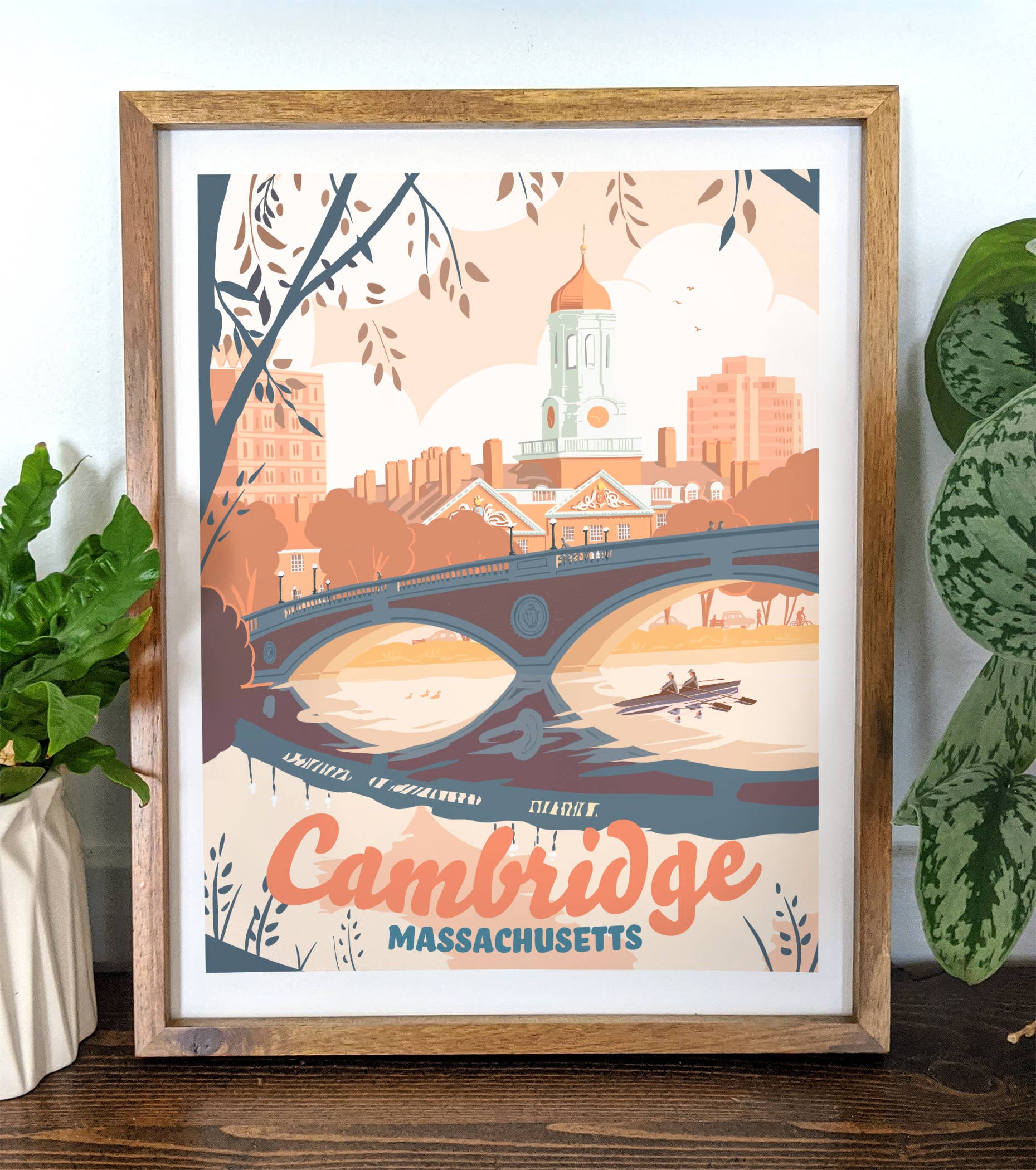 Kat Maus Haus Illustration - Wholesale Art Print - Cambridge, Massachusetts Print1