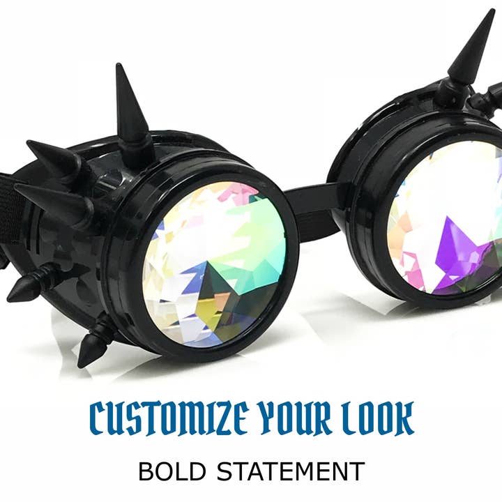 UMBRELLALABORATORY - Wholesale Sunglasses - Unisex - Rave Kaleidoscope Glasses
