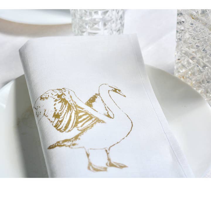 napkin swan for wholesale by Frohstoff Meike Marie Buchholz