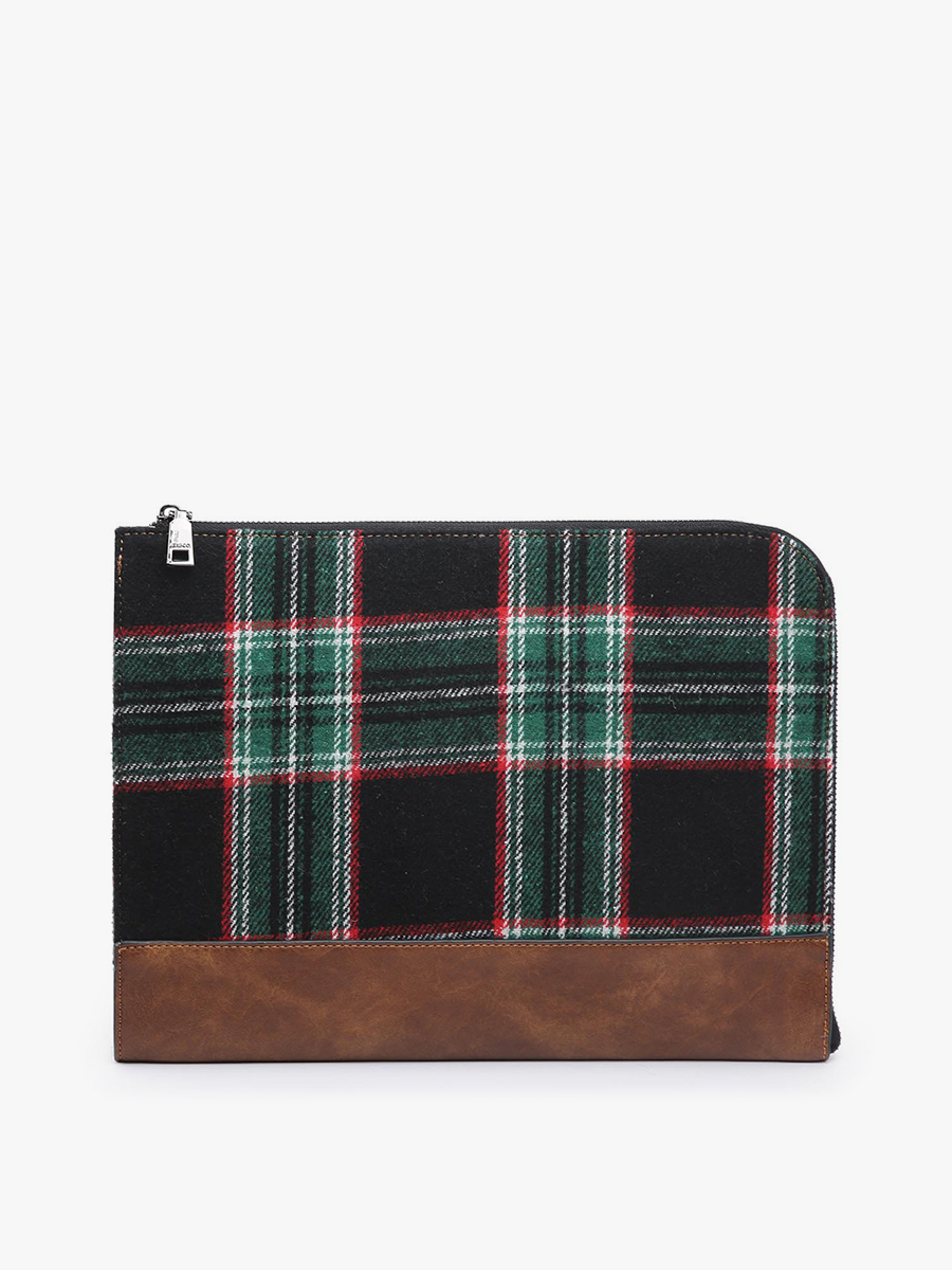 Jen & Co. - Wholesale Clutch Bag - Women's - M1981 Gwen Clutch / Tablet Sleeve 11''3