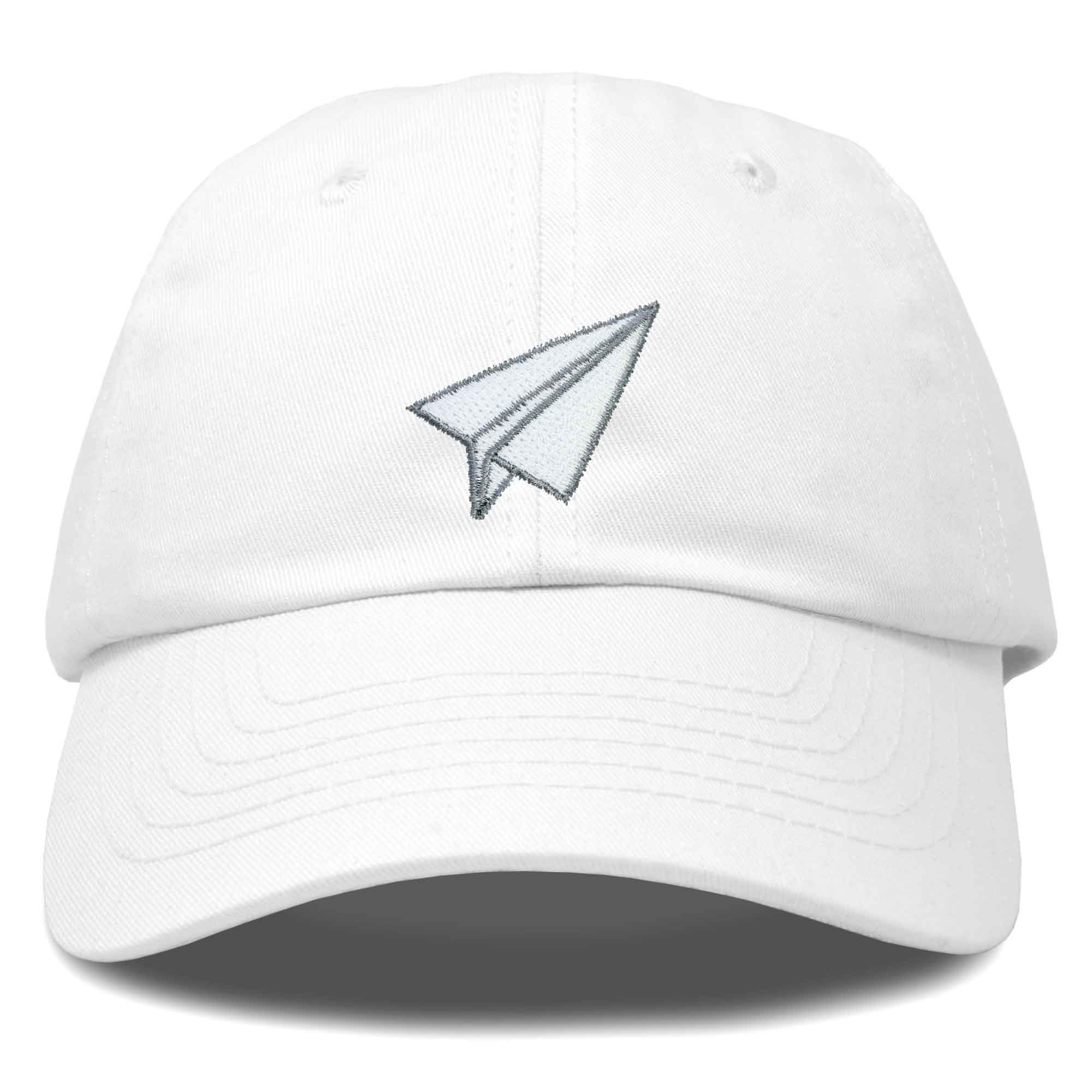 Dalix – Engroshandel Baseballkasket - Unisex – DALIX Paper Plane Hat Broderet Herre Dame Baseball Cap20