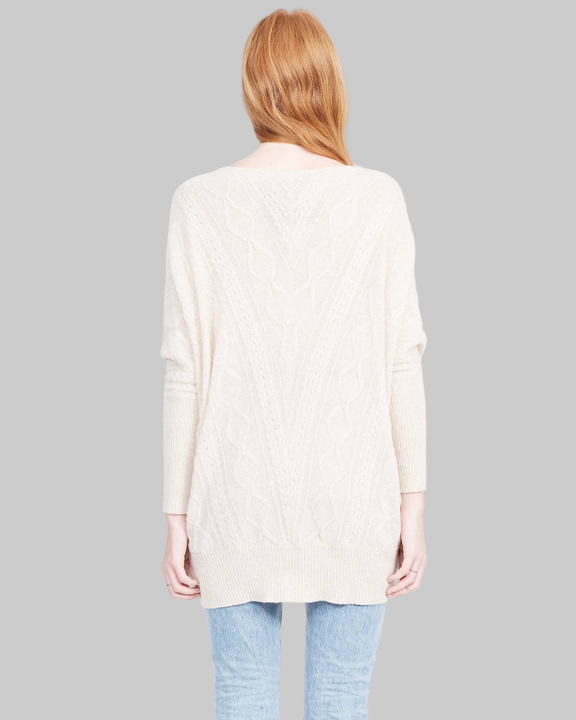 QUINN - Wholesale Knit Sweater - Women's - Cashmere Kendall Oversized Sweater22