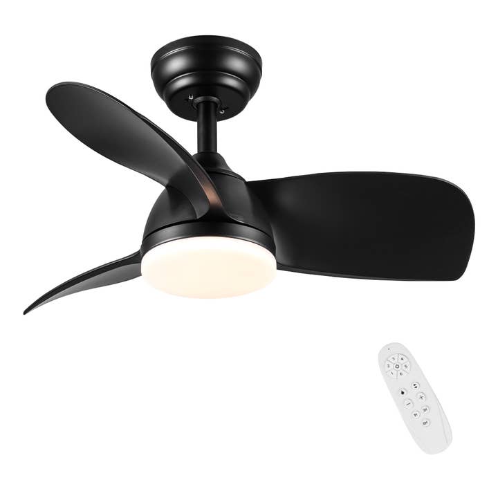 HOMYCASA DESIGN INC - Wholesale Ceiling Fan - 28 In Intergrated LED Ceiling Fan Lighting with ABS Blade3