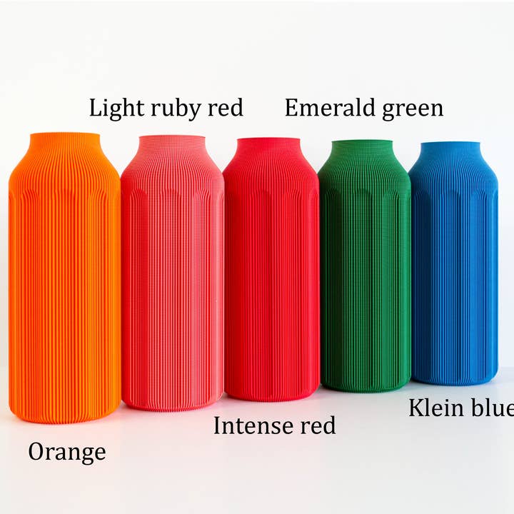 Grof Amsterdam - Wholesale Vase - Lunga Big - 3D printed vase for dried flowers10