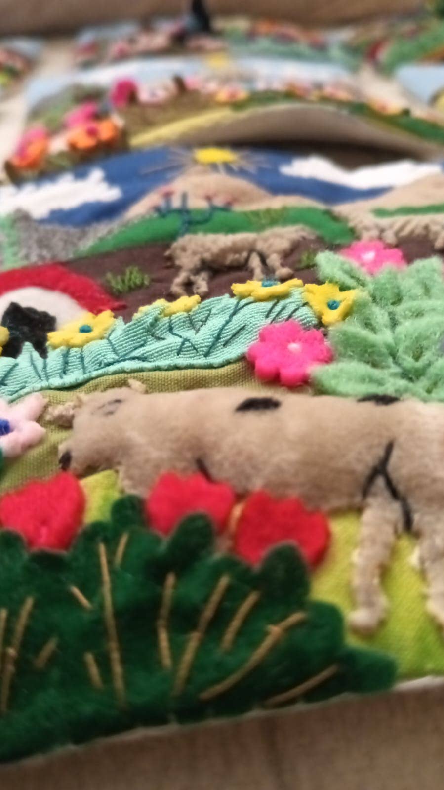 Blossom Inspirations - Wholesale Wall Accent - Arpillera Wall Decor26