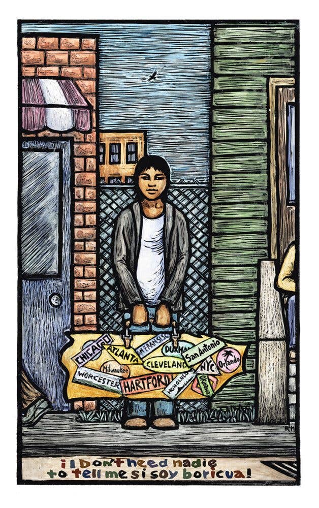 Ricardo Levins Morales Art Studio - Wholesale Poster - Immigration Stories 6-Poster Pack3
