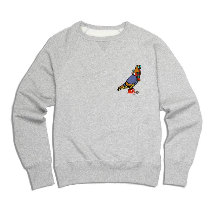 Jersey/Sudadera Infantil con Bolsillo Unisex Hipster Pájaro para venta al por mayor de Maqoba