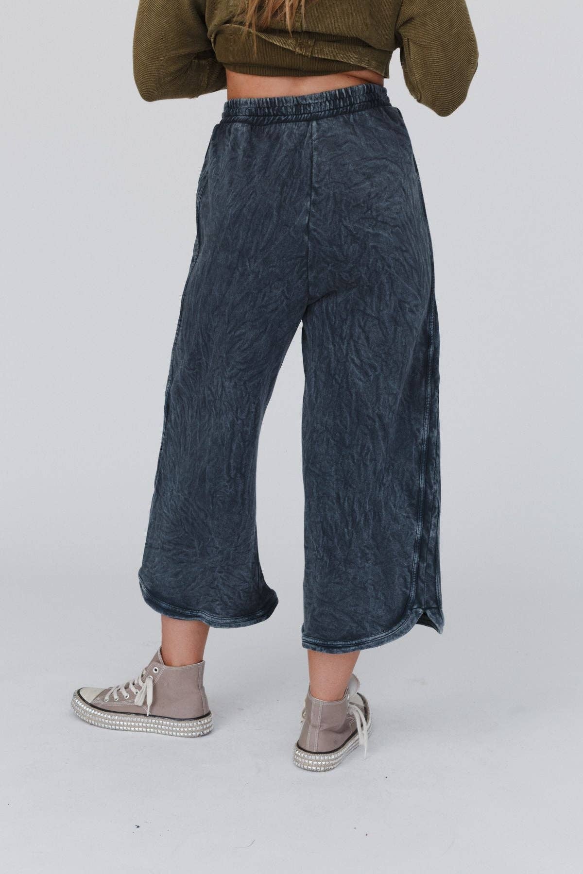 Three Bird Nest - Wholesale Pants - Women's - So Comfy Wide Leg Pant Petite Length - New Navy4