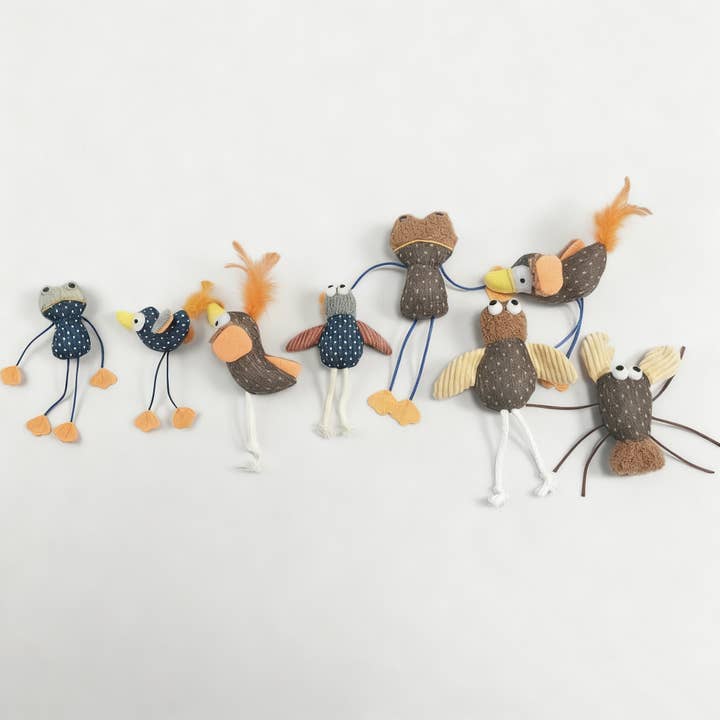 Soft Plush Frog Chew Toy for Pets for wholesale by kapeit