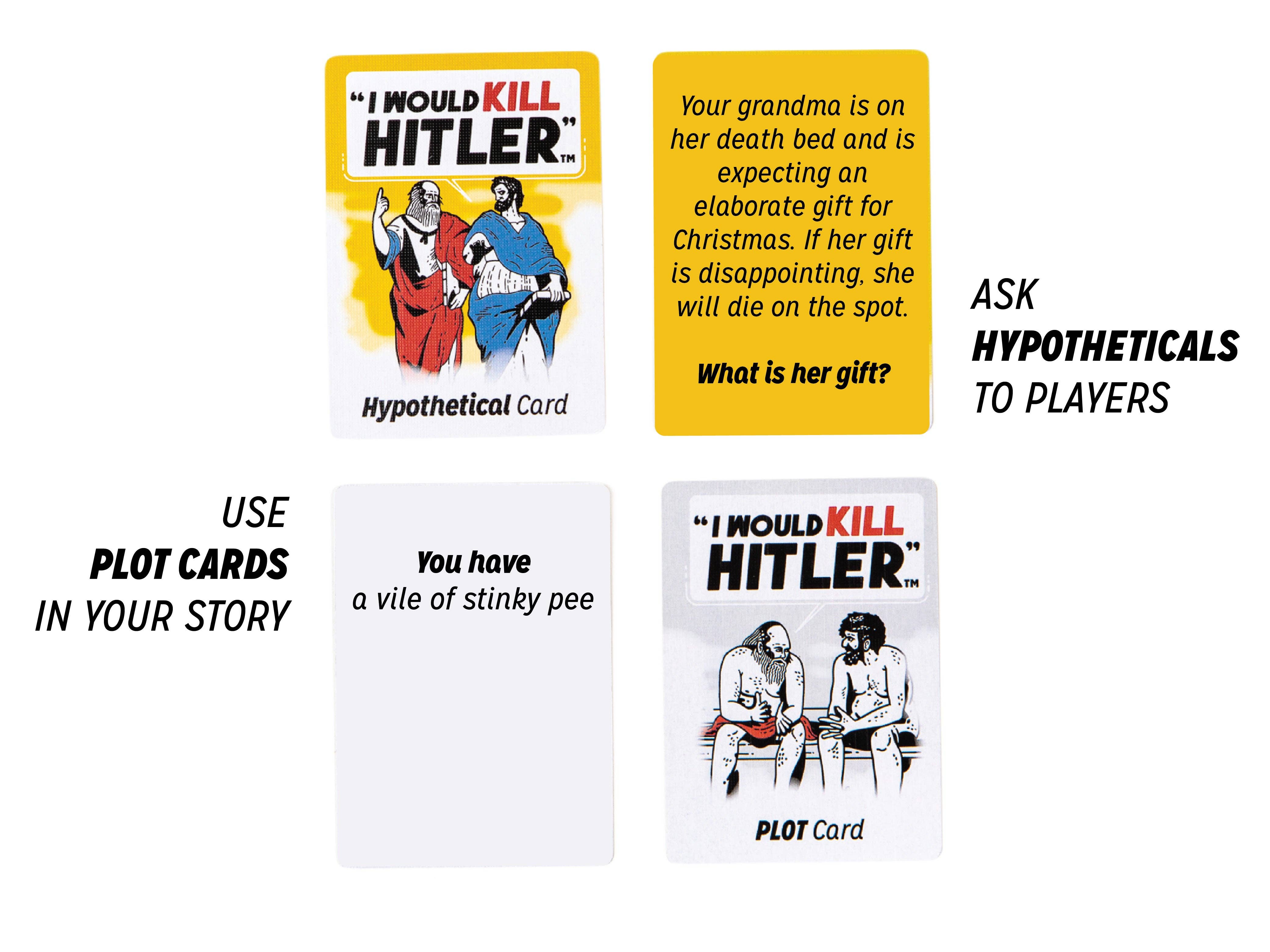 QMDirect - Vente Jeux de cartes - Je tuerais Hitler : Deuxième édition3