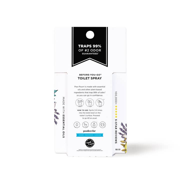 ~Pourri - Wholesale Toilet Spray - Poo~Pourri On-The-Go 3 pack 10mL Travel Size, Gift Set
