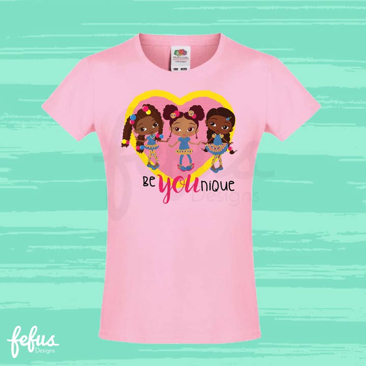 MAGLIETTA DA RAGAZZA 3 LIL FASHIONISTA per la vendita all'ingrosso da parte di Fefus Designs