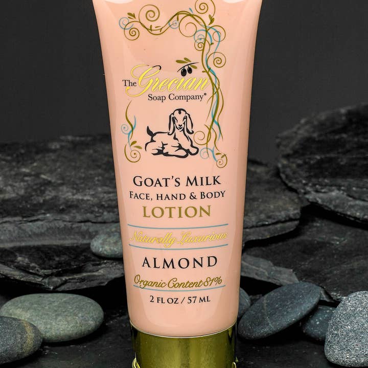 The Grecian Soap Company - Wholesale Body Cream/Lotion - Organic Beauty Hydrating Natural Goat Milk Lotion Tubes