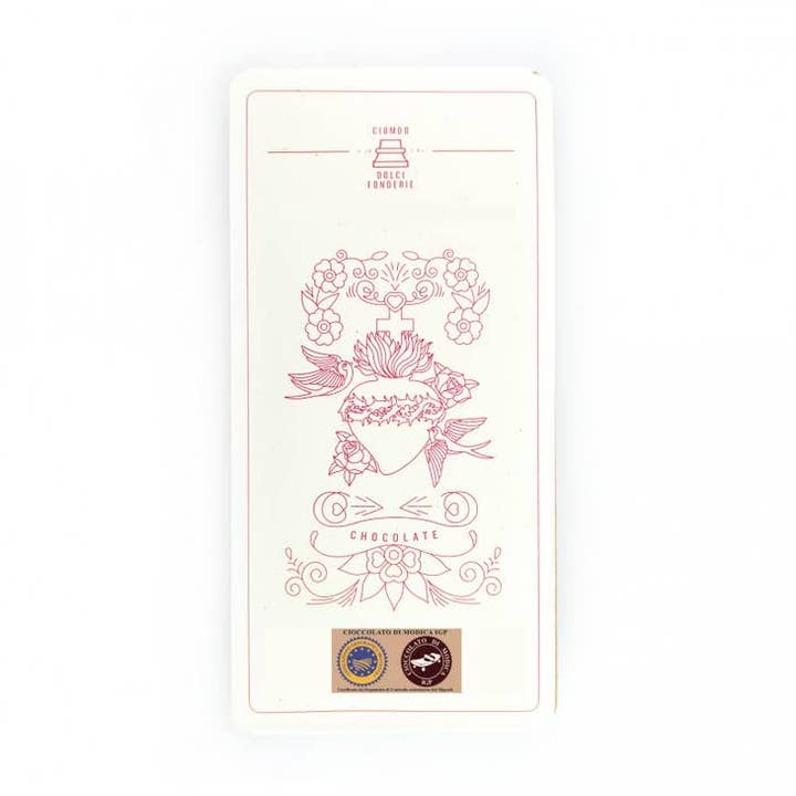 Emporio Sicilia - Wholesale Chocolate Bar - Modica IGP Chocolate with Chili Pepper - Ciomod1