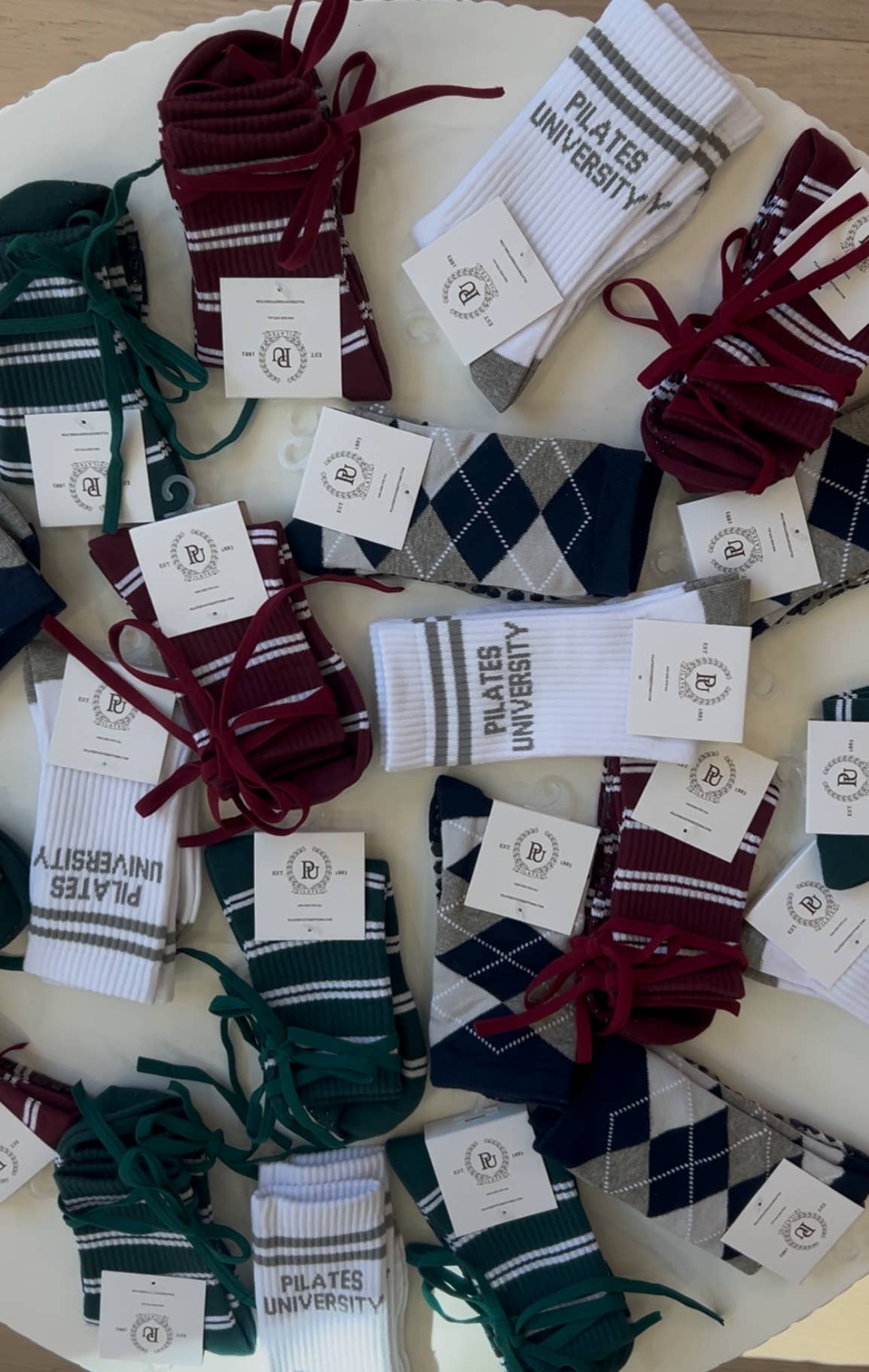 Pilates University 1883 - Wholesale Socks - Unisex - The Argyle8