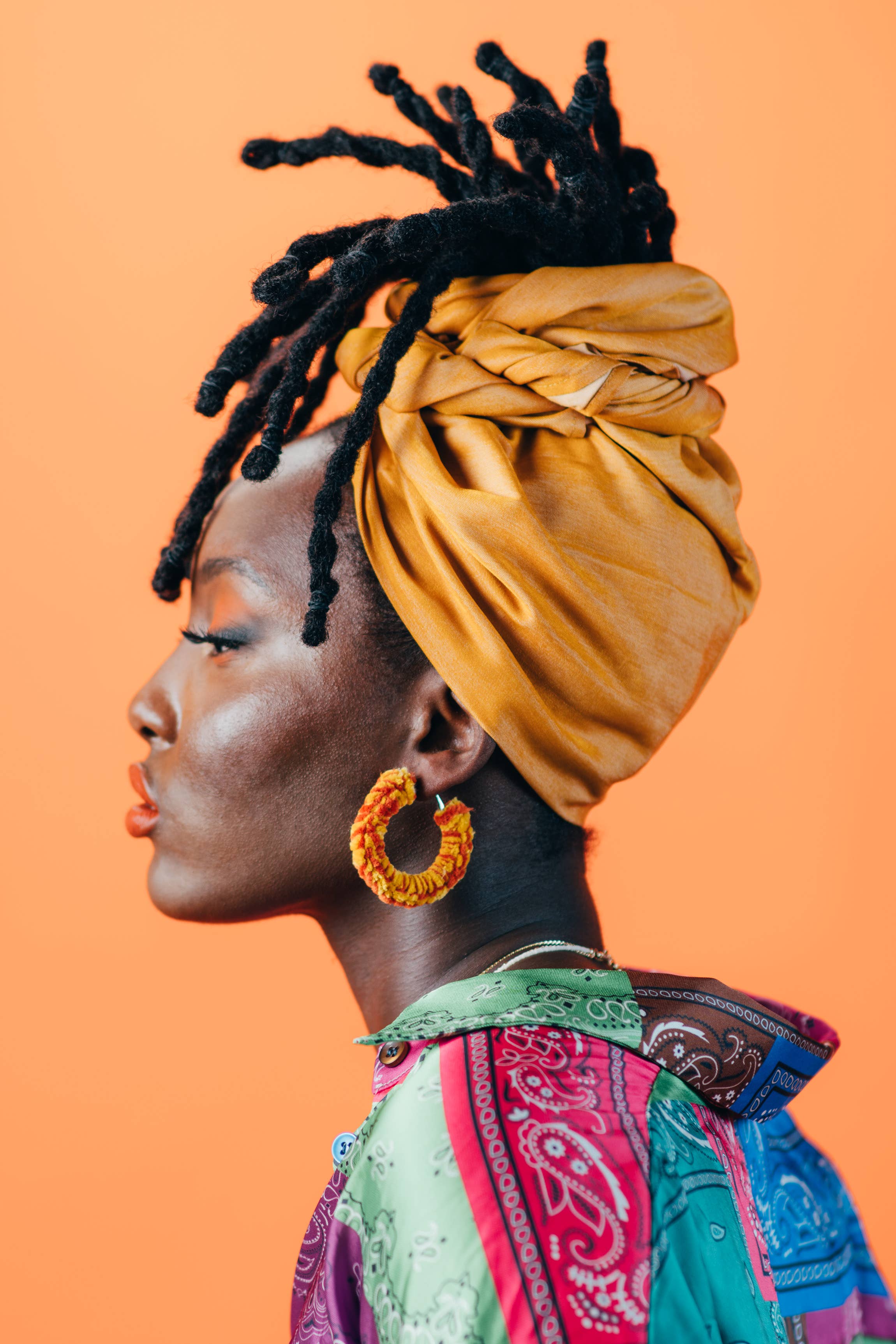 Seraphtive LLC - Wholesale Hoop Earrings - Itty Bitty Sunset Hoops in Solar2