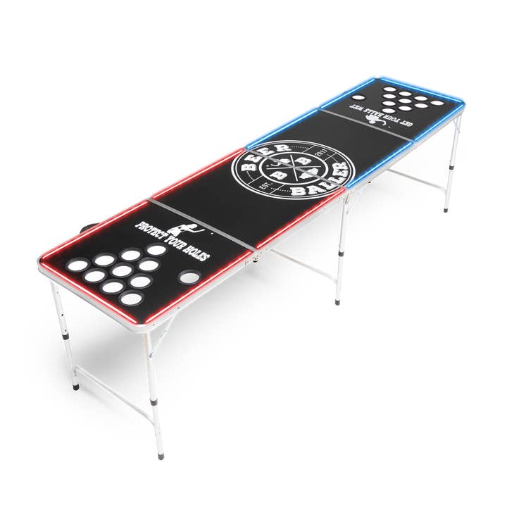 LED beer pong table for wholesale by BeerBaller GmbH