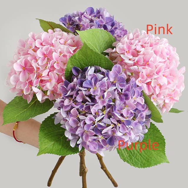 ACNITE(We cover U.S. import duties) - Wholesale Artificial Flowers - Artificial hydrangea blossom silk hydrangea purple hydrangea4