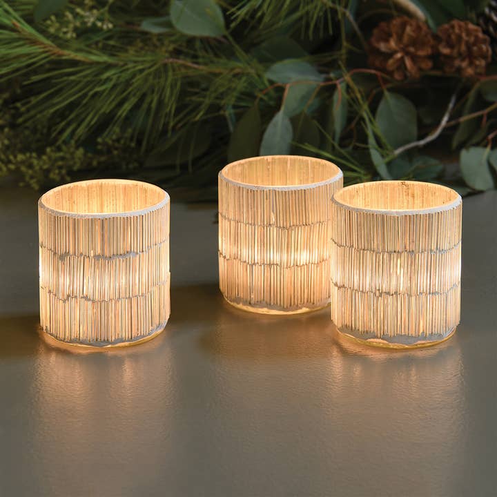 HomArt - Wholesale Candle Holder - Mosaic Glass Votive
