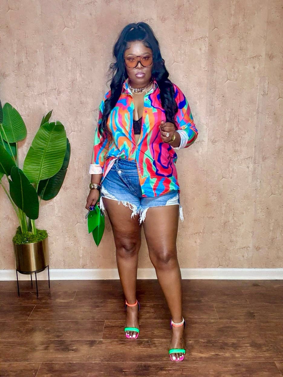 Multi FUN GIRL Top for wholesale on Faire1