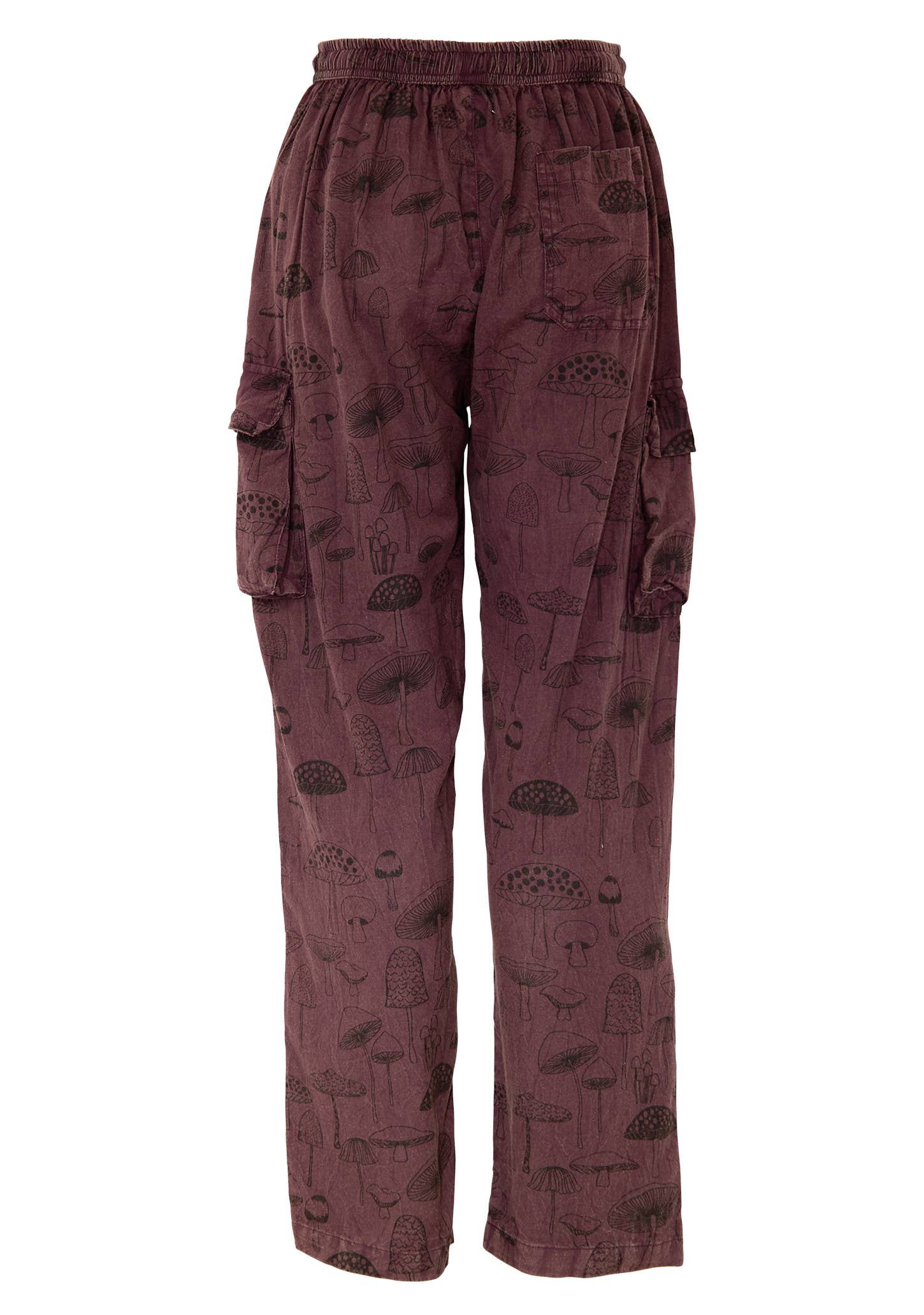 Namaste - Wholesale Pants - Women's - Mushroom Cargo Trousers4