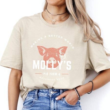 Little Smut Closet - Wholesale T-Shirt (Graphic) - Women's - Officially Licensed HD Carlton Where's Molly Shirt1