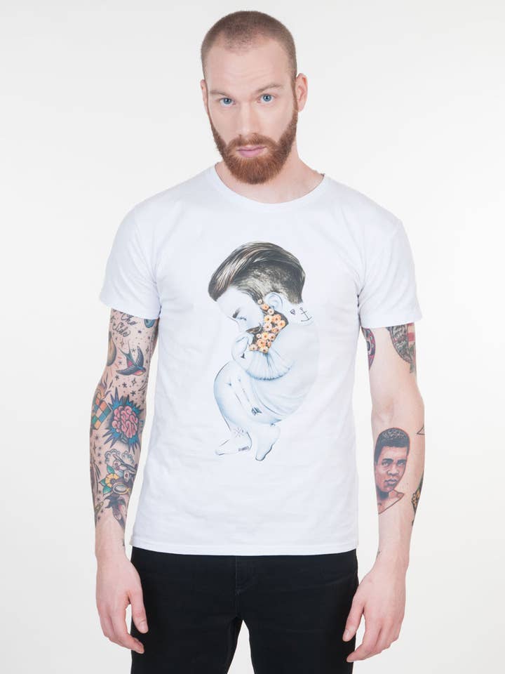 Hipster2.0 Basic Cotton Regular T-Shirt for wholesale by siamoises