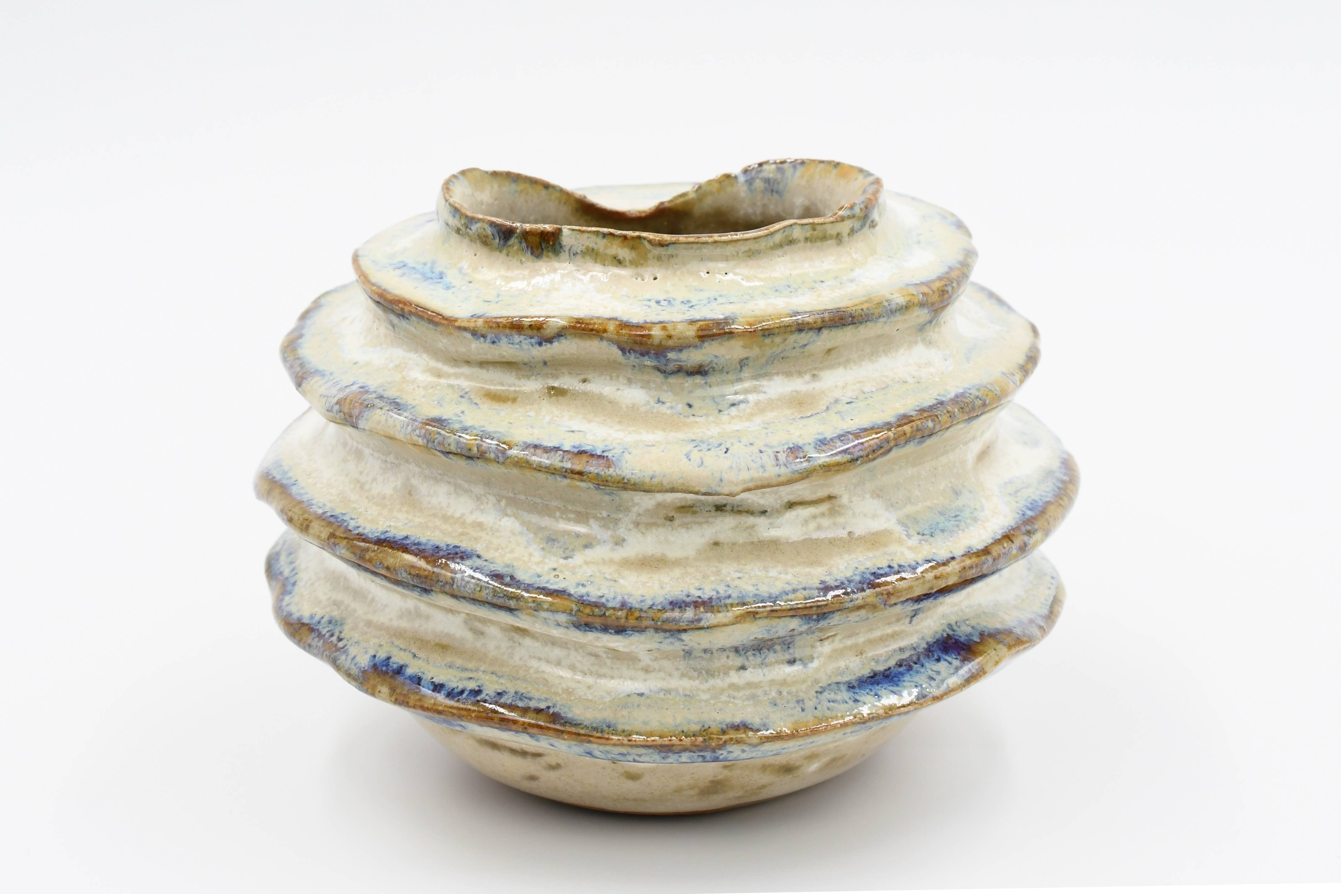 Art Floral Trading LLC - Venta al por mayor Pufs/esponjas de baño - Pequeña Esponja de Baño de Lufa - Efecto Leche y Púrpura3