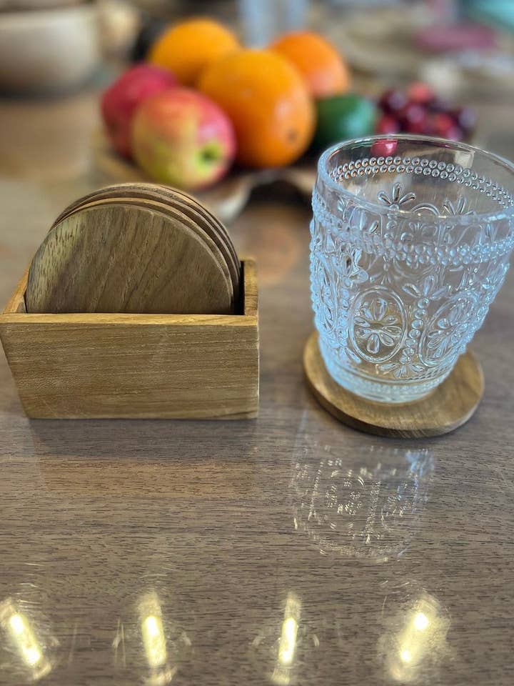 Coasters for wholesale by woodbubblebali