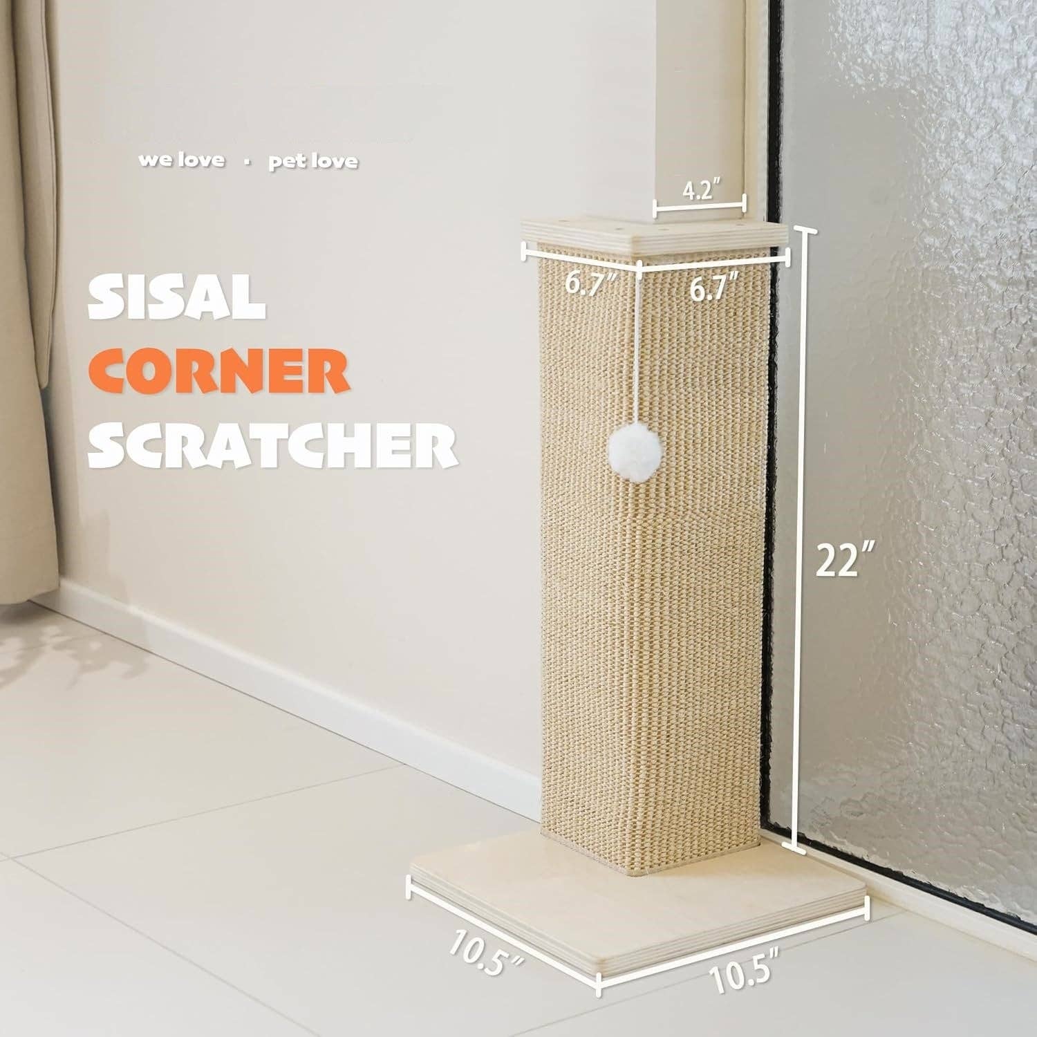 VIGOR - Wholesale Pet Scratcher - Cat - Roman Column Cat Ultimate Scratching Post4