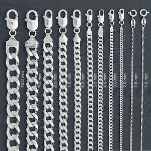Amaruco – wholesale Länkar och kedjearmband – Armband - Figaro En Argent Sterling 925 (Silver) 9 påsar