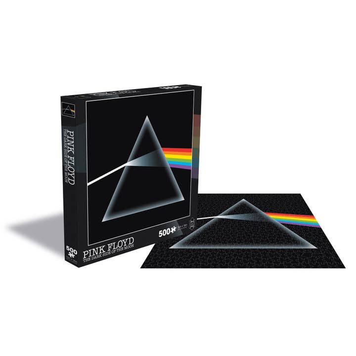 AQUARIUS, GAMAGO, ICUP, & ROCK SAWS by NMR Brands - Wholesale Puzzle - Adult - Pink Floyd Dark Side (500 Piece Jigsaw Puzzle)