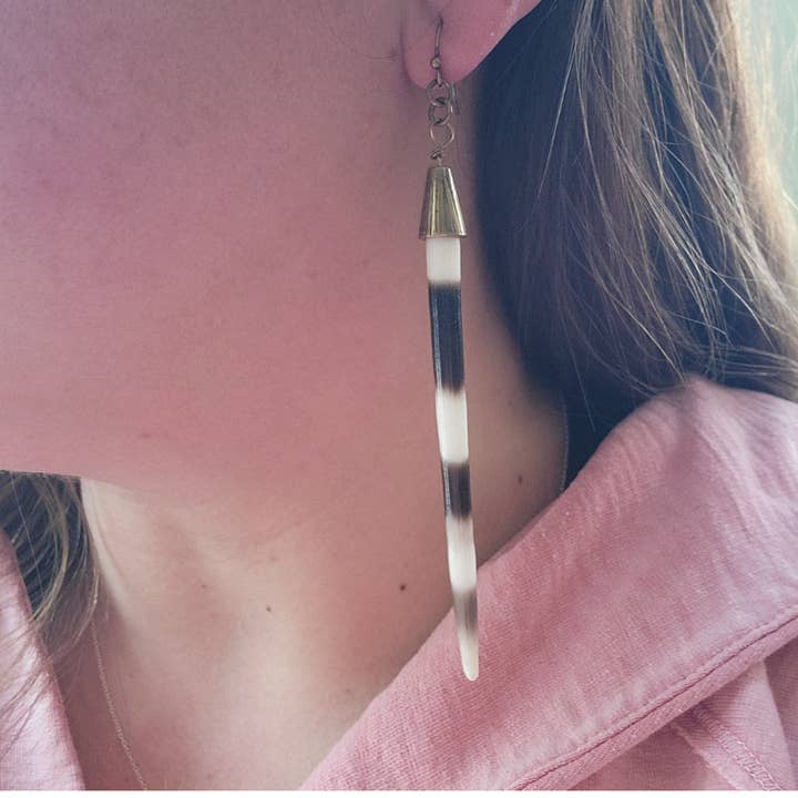 Gem Lounge Jewelry - Wholesale Dangle Earrings - Porcupine Quill Earrings4