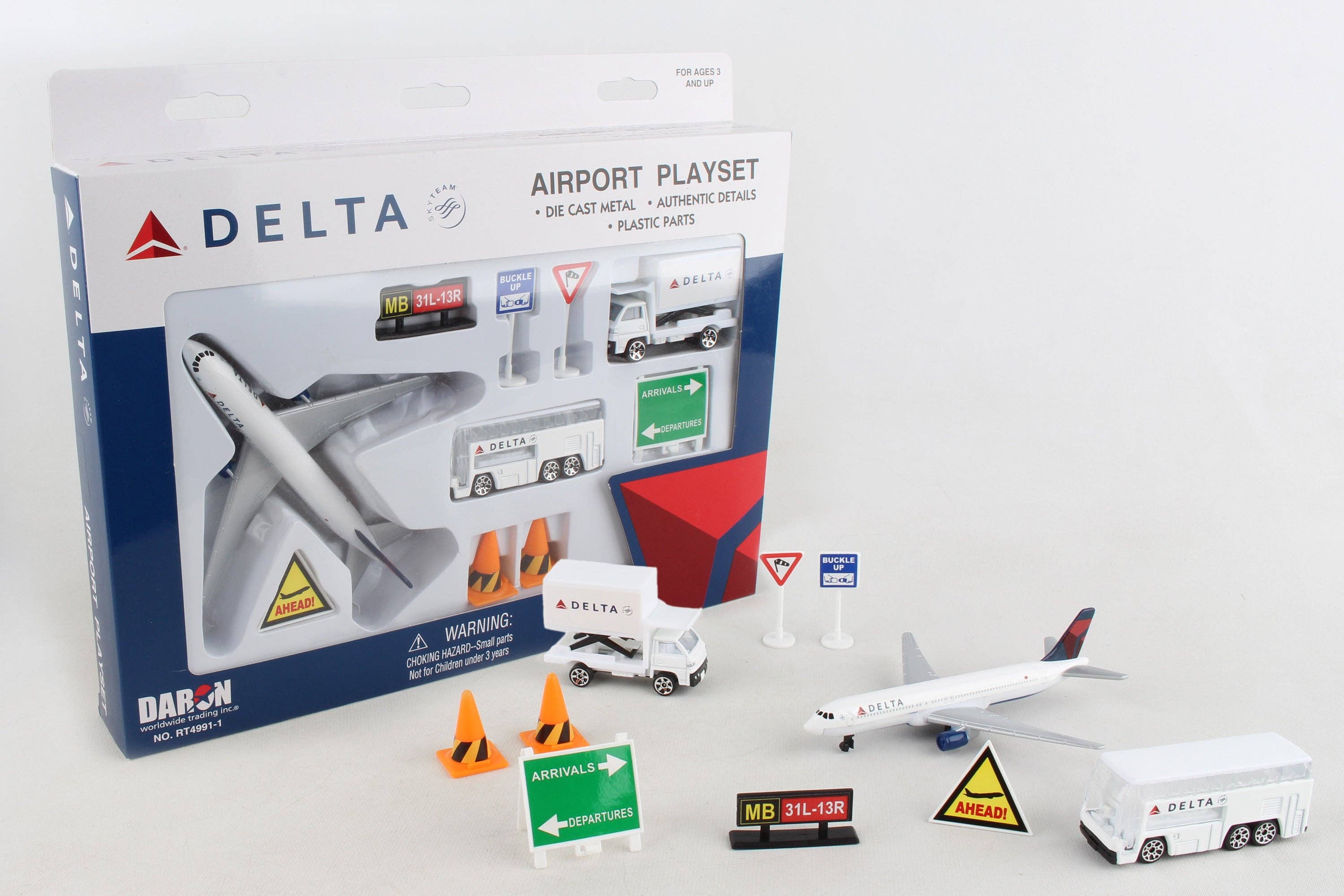 Wholesale RT4991 Delta Air Lines Playset by Daron Toys for your