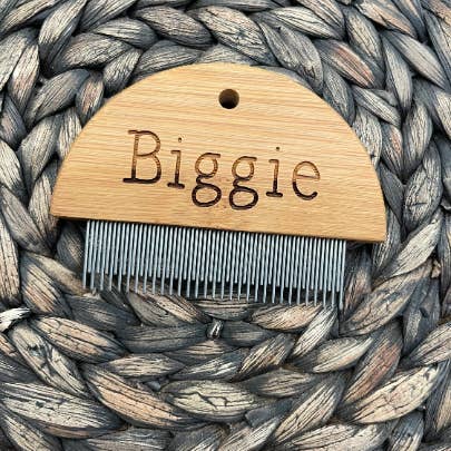 Hazel Grove Customs - Wholesale Pet Brush - Cat/Dog - Engraved Pet Brush, Personalized Pet Brush