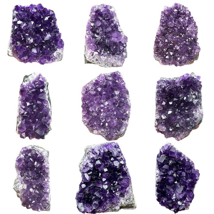 Geode Raw Amethyst 150-180g Uruguay AAA for wholesale by Foliesbijoux